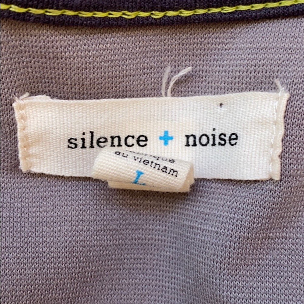 UO Silence + Noise Gray Colorblock Bodycon Dress - Picture 8 of 8